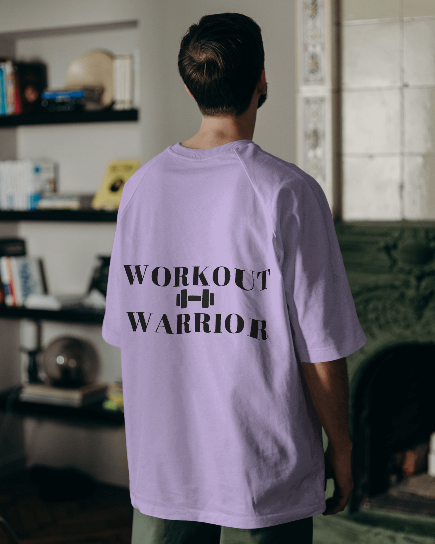 WORKOUT WARRIOR OVERSIZED T-SHIRT