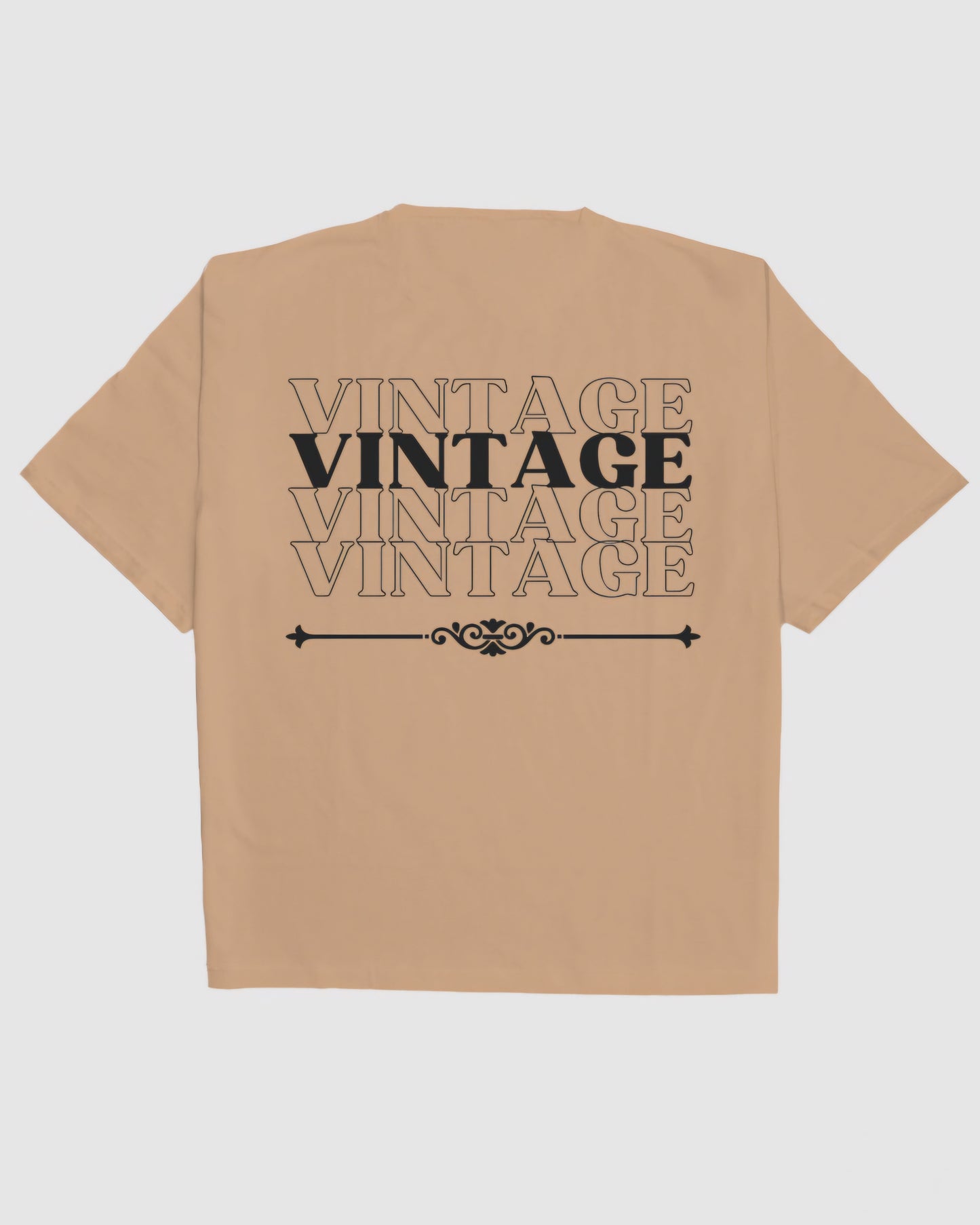 VINTAGE BACK PRINTED OVERSIZED T-SHIRT