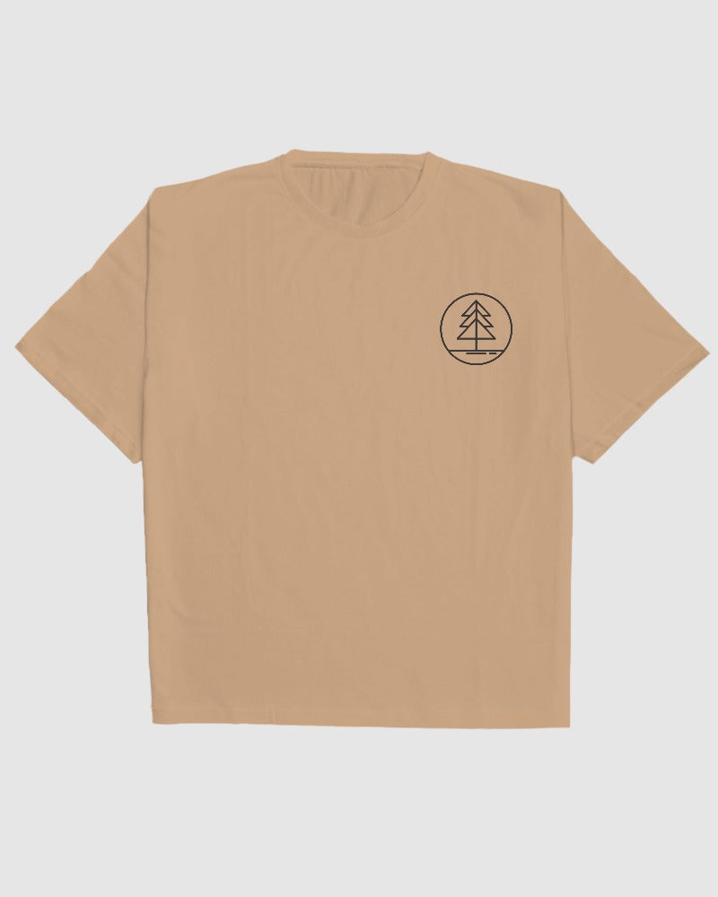 TREE CHEST LOGO PRINTED T-SHIRT